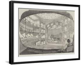 The New Adelphi Theatre-Thomas Harrington Wilson-Framed Giclee Print