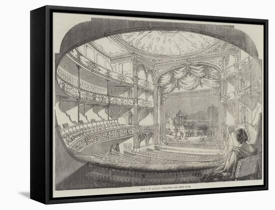 The New Adelphi Theatre-Thomas Harrington Wilson-Framed Stretched Canvas