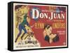 The New Adventures of Don Juan, 1948, "The Adventures of Don Juan" Directed by Vincent Sherman-null-Framed Stretched Canvas