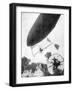 The New Airship of Alberto Santos-Dumont, 30th September 1900-null-Framed Giclee Print