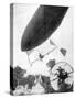 The New Airship of Alberto Santos-Dumont, 30th September 1900-null-Stretched Canvas