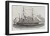 The New Arctic Expedition in Search of Sir John Franklin, Hm Screw Steam-Ship Phoenix-Edwin Weedon-Framed Giclee Print