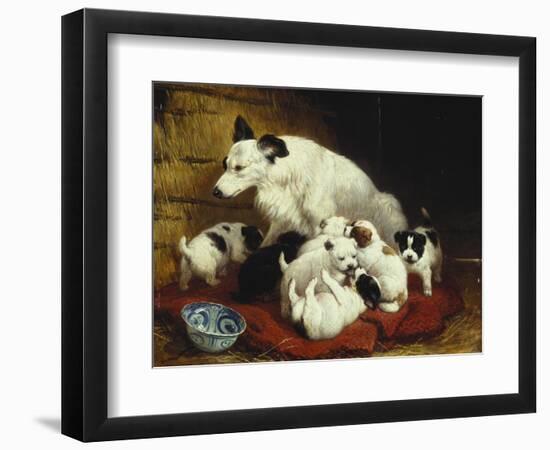 The New Arrivals, 19th Century-Henriette Ronner Knip-Framed Giclee Print