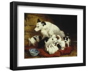 The New Arrivals, 19th Century-Henriette Ronner Knip-Framed Giclee Print