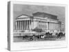 The New Assize Courts, and St George's Hall, Liverpool, Lancashire, 19th Century-Thomas Tallis-Stretched Canvas