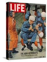 The New Astronauts, Astronauts Learning to Eat in Weightless Environment, September 27, 1963-Ralph Morse-Stretched Canvas