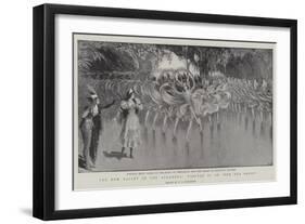 The New Ballet at the Alhambra, Tableau II of The Red Shoes-null-Framed Giclee Print