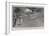 The New Ballet at the Alhambra, Tableau II of The Red Shoes-null-Framed Giclee Print