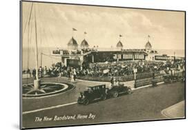 The New Bandstand, Herne Bay, Kent-null-Mounted Giclee Print