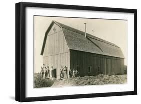 The New Barn-null-Framed Art Print