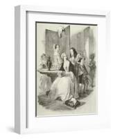 The New Beauty, the Court of Queen Anne-Joseph Nash-Framed Giclee Print