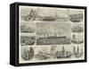 The New Belgian Mail Steam-Boat-null-Framed Stretched Canvas
