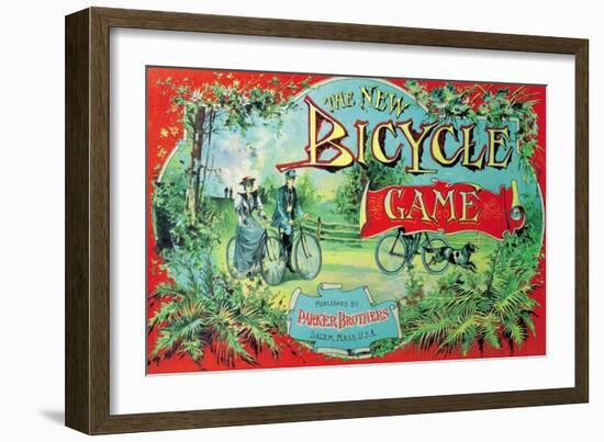 The New Bicycle Game-null-Framed Art Print