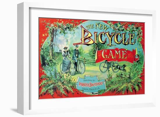 The New Bicycle Game-null-Framed Art Print