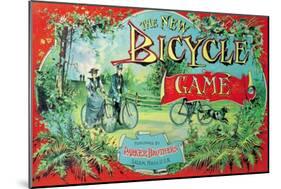 The New Bicycle Game-null-Mounted Art Print