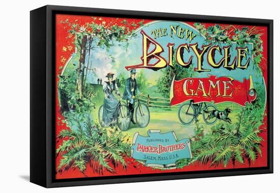 The New Bicycle Game-null-Framed Stretched Canvas