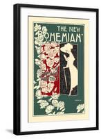 The New Bohemian, a Modern Monthly-null-Framed Art Print