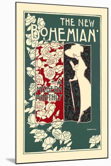 The New Bohemian, a Modern Monthly-null-Mounted Art Print