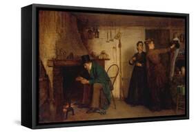 The New Bonnet-Eastman Johnson-Framed Stretched Canvas