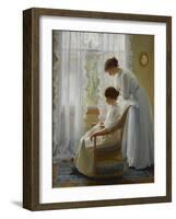 The New Book, C.1912-Walter Bonner Gash-Framed Giclee Print