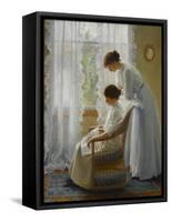 The New Book, C.1912-Walter Bonner Gash-Framed Stretched Canvas
