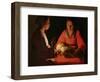 The New Born Child, Late 1640-Georges de La Tour-Framed Giclee Print