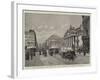 The New Boulevard Anspach and Palais De La Bourse, Brussels-null-Framed Giclee Print