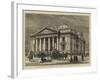The New Bourse at Brussels Recently Opened by the King of the Belgians-null-Framed Giclee Print