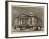 The New Bourse at Brussels Recently Opened by the King of the Belgians-null-Framed Giclee Print