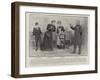The New Boy at Terry's Theatre, Mrs Rennick Intercedes for Her Husband-Henry Marriott Paget-Framed Giclee Print