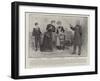 The New Boy at Terry's Theatre, Mrs Rennick Intercedes for Her Husband-Henry Marriott Paget-Framed Giclee Print