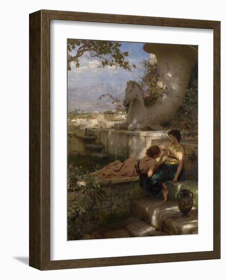 The New Bracelet, Ca. 1883-Henryk Siemiradzki-Framed Giclee Print