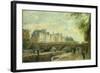 The New Bridge of the City; Le Pont Neuf De La Cite-Albert-Charles Lebourg-Framed Giclee Print