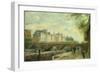 The New Bridge of the City; Le Pont Neuf De La Cite-Albert-Charles Lebourg-Framed Giclee Print