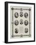 The New British Academy, the First President and Council-null-Framed Giclee Print