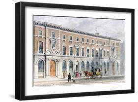 The New Building of Merchant Taylors and Hall, 1853-Thomas Hosmer Shepherd-Framed Giclee Print