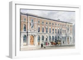 The New Building of Merchant Taylors and Hall, 1853-Thomas Hosmer Shepherd-Framed Giclee Print