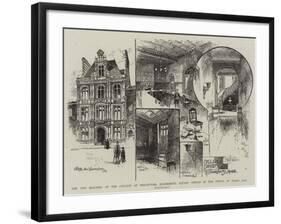 The New Building of the College of Preceptors-Herbert Railton-Framed Giclee Print