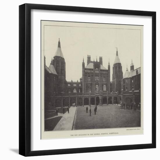 The New Buildings of the General Hospital, Birmingham-null-Framed Giclee Print