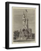 The New Burns Memorial at Kilmarnock-null-Framed Premium Giclee Print
