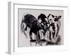 The New Calves-Brenda Brin Booker-Framed Giclee Print