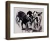 The New Calves-Brenda Brin Booker-Framed Giclee Print