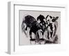 The New Calves-Brenda Brin Booker-Framed Giclee Print