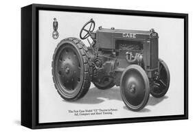 The New Case Industrial Model 'Ci' Tractor-null-Framed Stretched Canvas