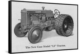 The New Case Industrial Model 'Li' Tractor-null-Framed Stretched Canvas