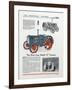 The New Case Model 'C' Tractor-null-Framed Giclee Print