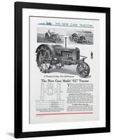 The New Case Model 'CC' Tractor-null-Framed Giclee Print