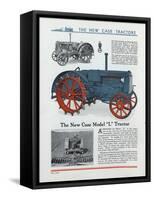 The New Case Model 'L' Tractor-null-Framed Stretched Canvas