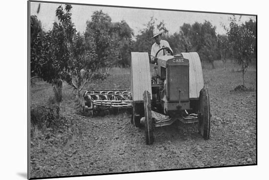 The New Case Orchard Model 'Co' Tractor-null-Mounted Giclee Print