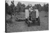 The New Case Orchard Model 'Co' Tractor-null-Stretched Canvas